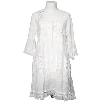 Dress (White) from I-WH Cotton, Viscose