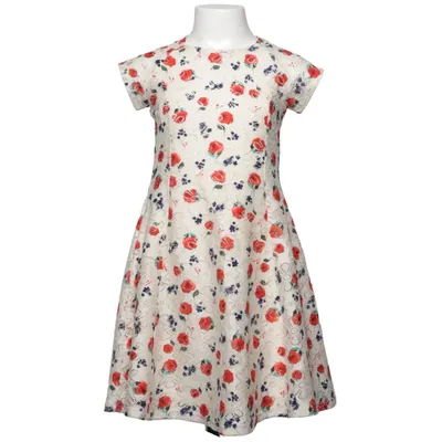 Jurk (Wit, Meerkleurig) van Young Dimension Polyester