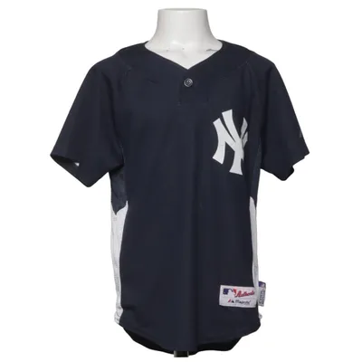 Baseball T-shirt (Blue, White) from Majestic Athletic