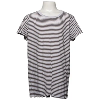 T-shirt (White, Brown) from Mads Nørgaard Organic cotton