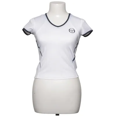 Sports top (White, Blue) from Sergio Tacchini Elastane, Polyester