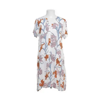 Jurk (Wit, Meerkleurig) van Kaffe Viscose