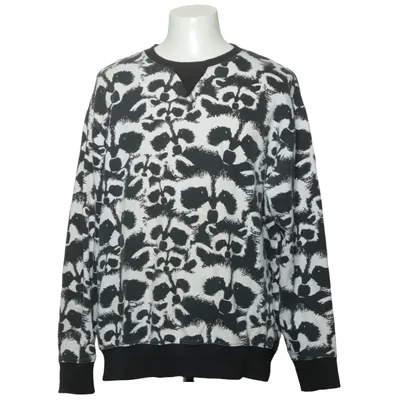 Collegetröja (Svart, Vit) från Finlayson Bomull