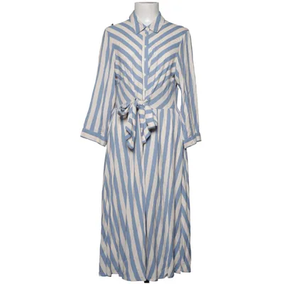 Blusenkleid (Blau, Weiß) von YAS Viskose