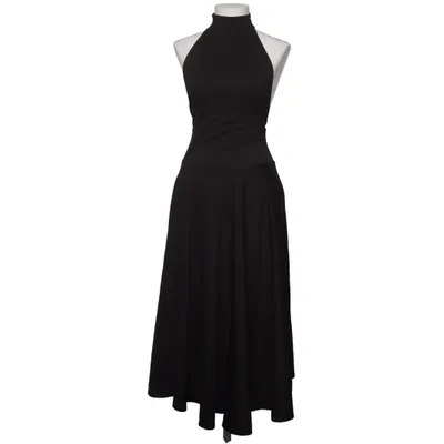 Halterneck-kjole (Sort) fra LPA Elastan, Polyamid, Viscose