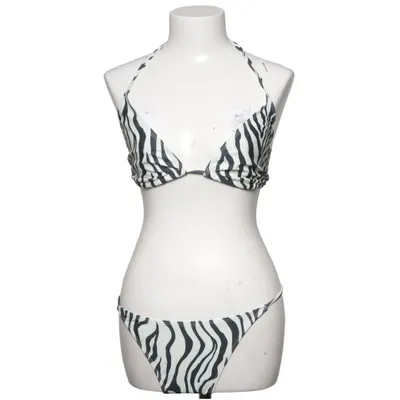Bikini (Svart, Vit) från Made Elastan, Polyester