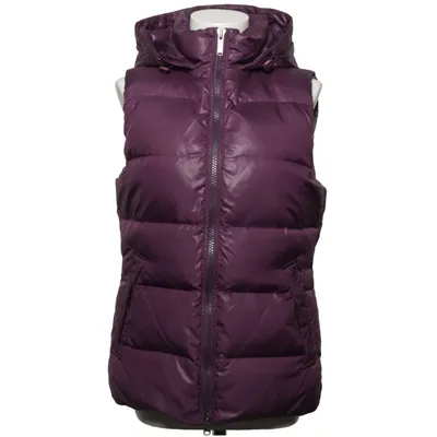 Ydervest (Lilla) fra Bomboogie Dun, Fjer, Pels, Polyester