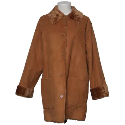 Shearling jas (Bruin) van Continental Polyester