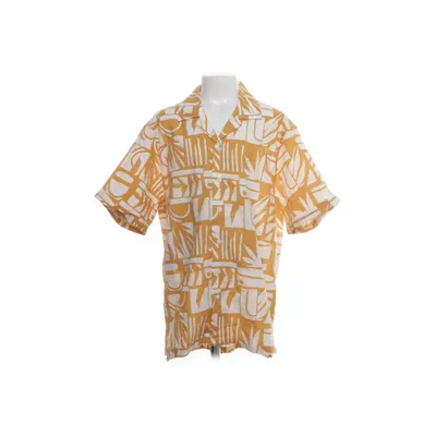 Kortärmad skjorta (Vit, Orange) från Zara Bomull