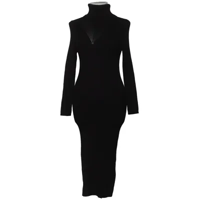 Robe à col roulé (Noir) de IVIVI Coton