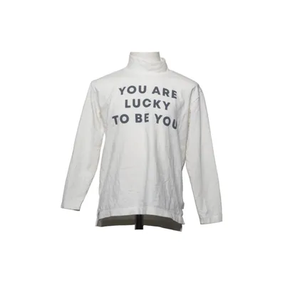 Långärmad t-shirt (Vit) från Tinycottons Bomull, Elastan