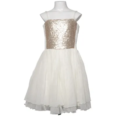 Flower girl dress (White, Gold) from Lindex Kids Polyester