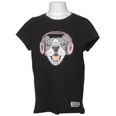 T-shirt (Noir) de Denim Factory Coton