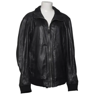 Veste (Noir) de Gipsy Acrylique, Coton, Cuir, Polyester