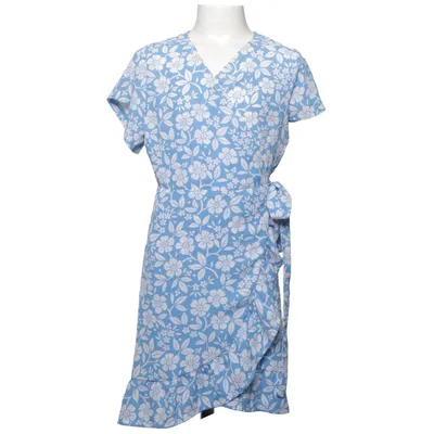 Wikkeljurk (Blauw, Wit) van Escape Polyester
