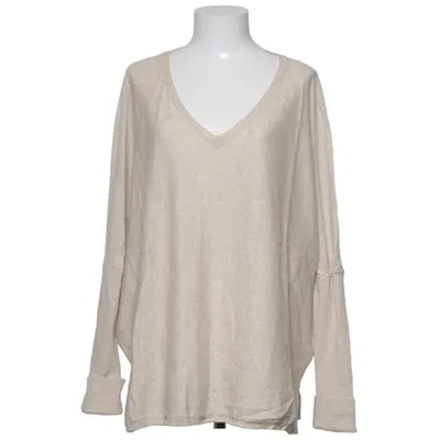 Trui (Beige) van Not Shy Kasjmier, Linnen