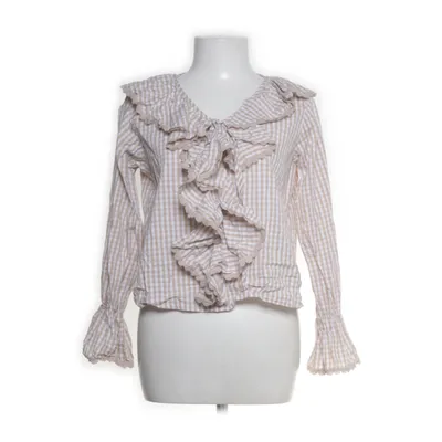 Blus (Beige, Vit) från Dazy Bomull, Polyester