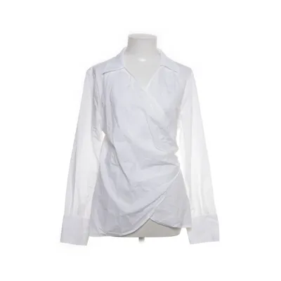 Omlottblus (Vit) från H&M Modern Classic Bomull