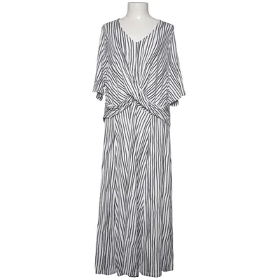 Jurk (Zwart, Wit) van Ulla Popken Elastaan, Viscose