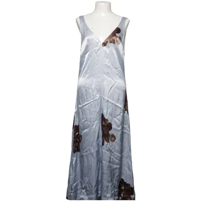 Maxikleid (Blau, Braun) von Ganni Viskose