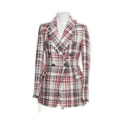 Blazer (White, Red, Black) from One More Story Acrylic, Cotton, Polyester