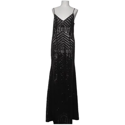 Aftenkjole (Sort) fra Boohoo Metallfiber, Polyester