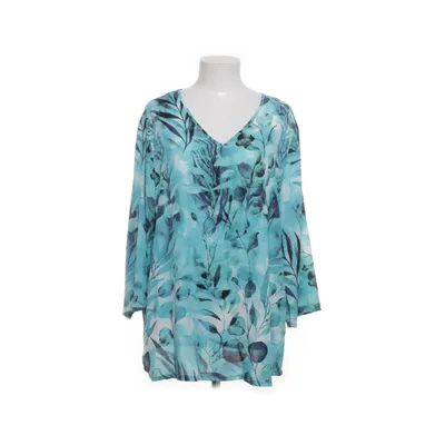Blouse (Blue, Multicolored) from Atlas for Women Polyester