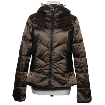 Donsjack (Groen, Zwart) van Goldbergh Dons, Elastaan, Veer, Polyamide, Polyester, Polyurethaan
