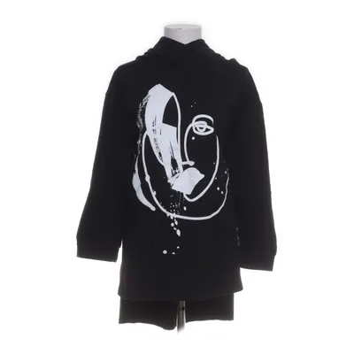 Hoodie (Black, Multicolored) from Megi Collection Polyester, Elastane