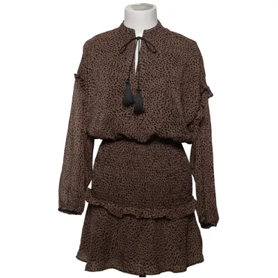 Dress (Brown, Black) from Aqua Polyester
