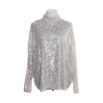 Blouse (Silver) from H&M Elastane, Polyester