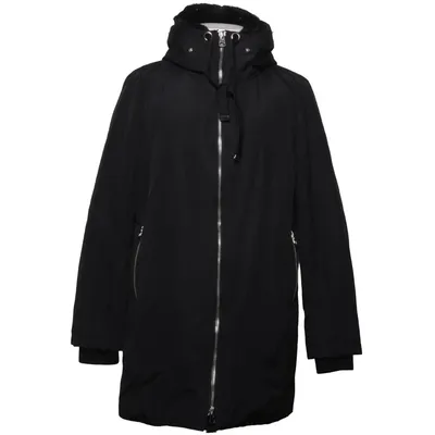 Winterjas (Zwart) van Zara Outerwear Acryl, Polyamide, Polyester