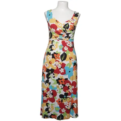 Robe (Blanc, Multicolore) de Mongul Élasthane, Viscose