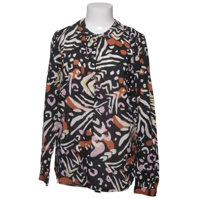 Blus (Svart, Flerfärgad) från Oui Bomull