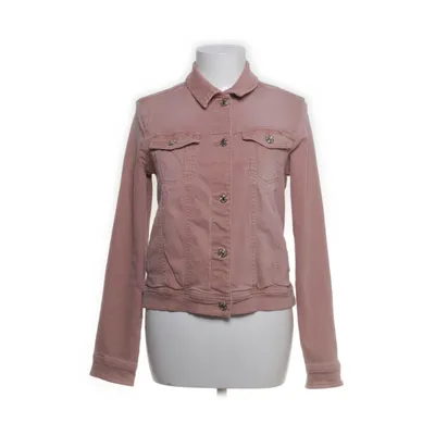 Denimjakke (Pink) fra Mango Denim & Tees Bomuld, Elastan