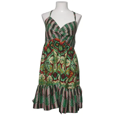Dress (Green, Red, Multicolored) from Ciminy Polyester