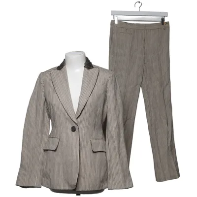 Kostym (Beige, Svart) från Bcbgmaxazria Bomull, Linne, Metallfiber