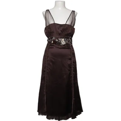 Cocktail dress (Brown) from Nicowa Polyester, Silk