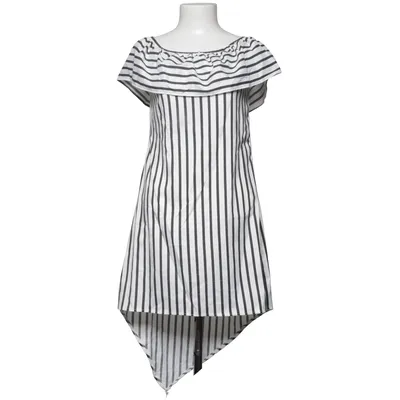 Dress (Black, White) from Fashionmia