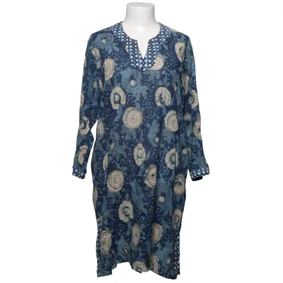 Kaftan (Blå, Beige) från Oriental Vintage Bomull