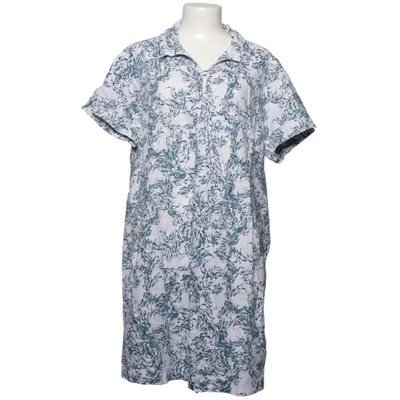 Kleid (Blau, Weiß) von Mousqueton Leinen