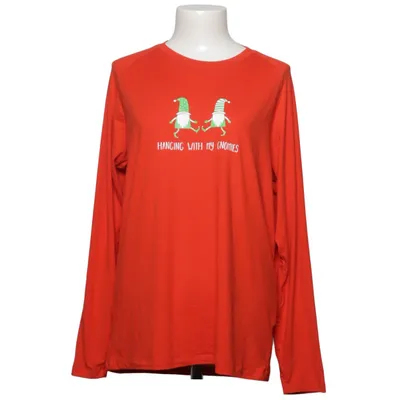 Langarmshirt (Rot) von Loungeable Elasthan, Polyester