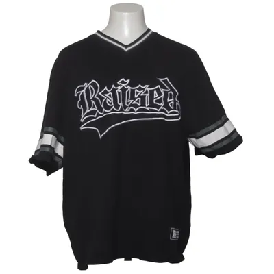 Maillot de baseball (Noir) de FSBN Coton