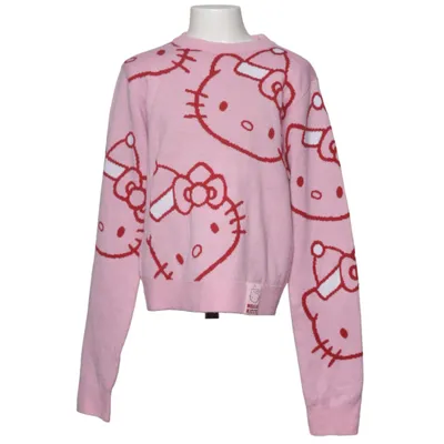 Pull-over (Rose, Rouge) de H&M x Hello Kitty Acrylique