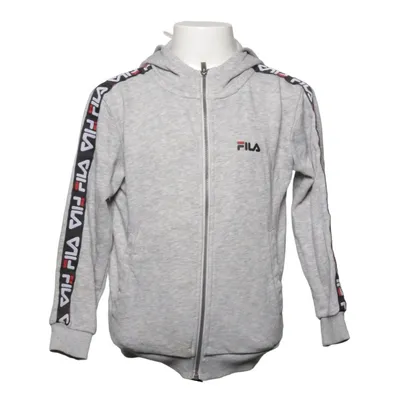 Hoodie (Gray) from Fila Cotton, Polyester, Viscose