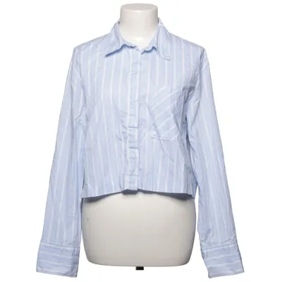 Shirt (Blue, White) from Divided by H&M Cotton