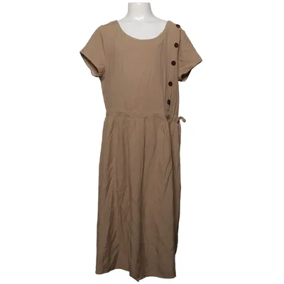 Dress (Beige) from Meiling Cotton