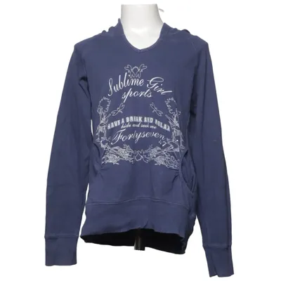 Sweat à capuche (Bleu) de Pinky Coton