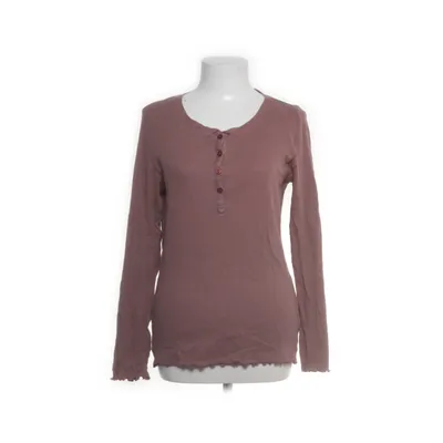 Henley shirt (Beige, Bruin) van VRS Woman Katoen, Elastaan