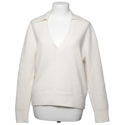 Sweater (White) from Sandro Elastane, Polyamide, Wool
